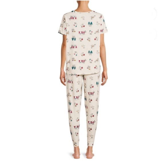 Glamping s'mores 2-piece Women’s plus size shirt & joggers pajama set size 3XL - Picture 14 of 14